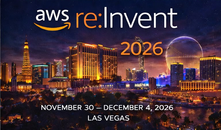 AWS re:Invent 2026 — November 30–December 4, Las Vegas