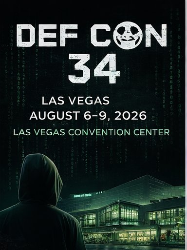 DEF CON 34 — August 6–9, 2026, Las Vegas Convention Center