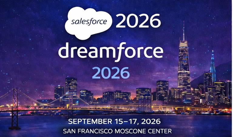 Dreamforce 2026 — September 15–17, Moscone Center San Francisco